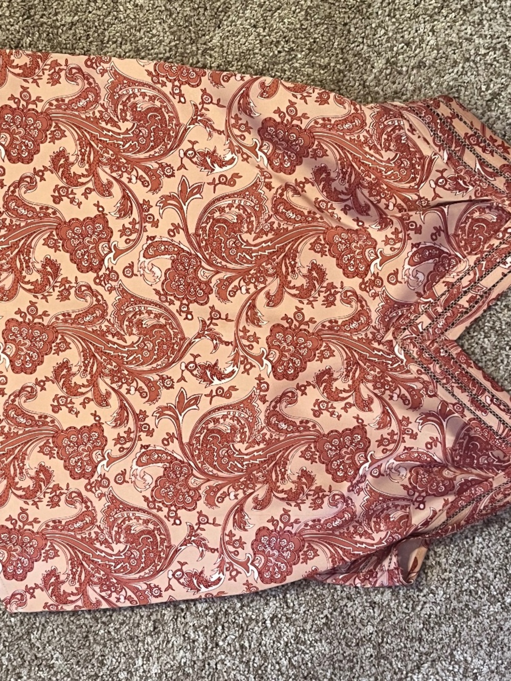 Pink camisole